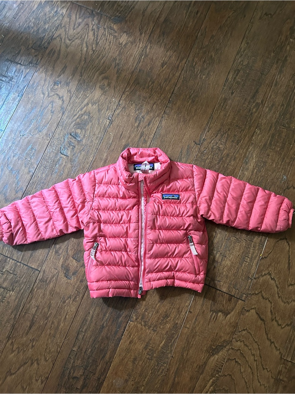 Patagonia Kids Coral Pink Puffer Jacket
